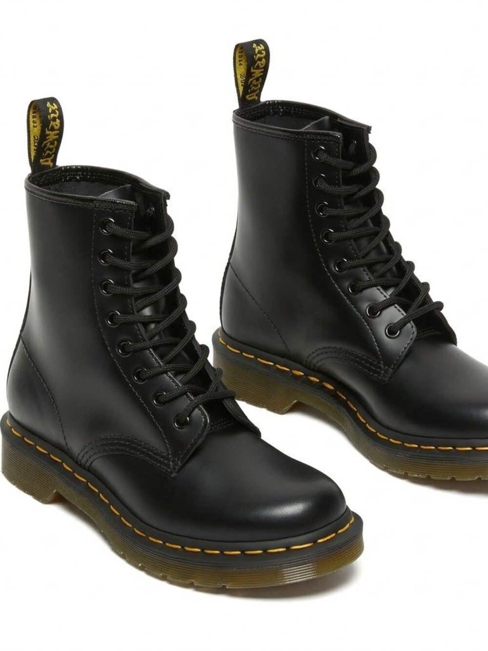 Dr. Martens Doc Martens Womens 1460 Boot Smooth Leather Lace Up Size 8 Grunge